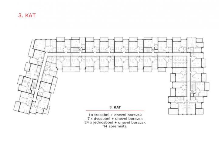 Umag, dvosoban stan, garaža, S 3-02