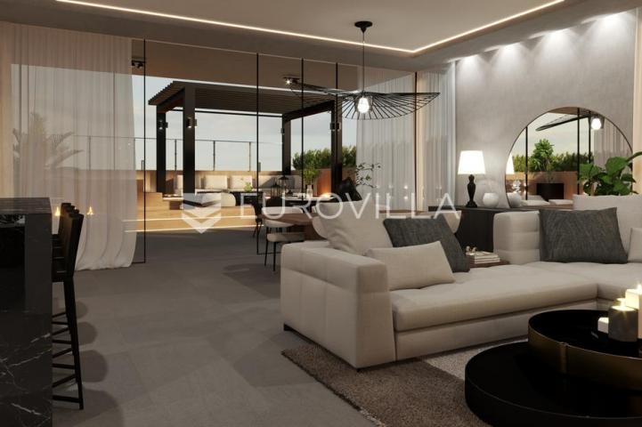 Opatija, četverosoban dvoetažan stan s 2 garažna mjesta, NOVOGRADNJA, neto korisne površine 173 m²