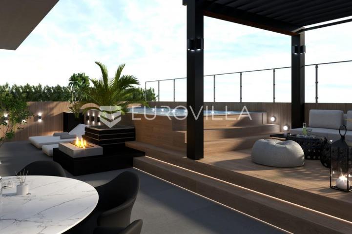 Opatija, četverosoban dvoetažan stan s 2 garažna mjesta, NOVOGRADNJA, neto korisne površine 173 m²