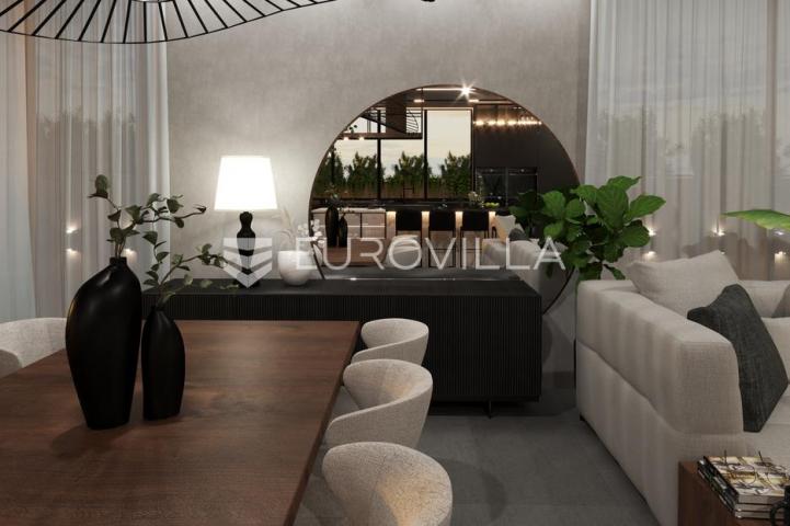 Opatija, četverosoban dvoetažan stan s 2 garažna mjesta, NOVOGRADNJA, neto korisne površine 173 m²