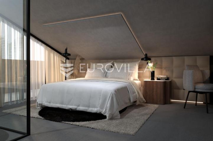 Opatija, četverosoban dvoetažan stan s 2 garažna mjesta, NOVOGRADNJA, neto korisne površine 173 m²