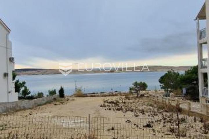 Novalja, Vidalići građevinsko zemljište prvi red do mora, 488 m²