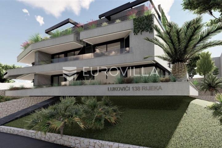Rijeka, Kozala, luksuzan četverosoban stan NKP 107 m2 NOVOGRADNJA