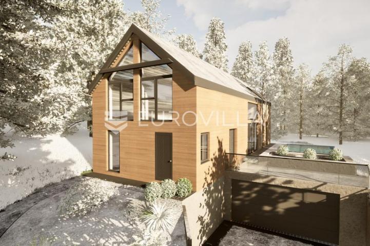 Ravna Gora, Hlevci, građevinsko zemljište 2363 m² s idejnim rješenjem