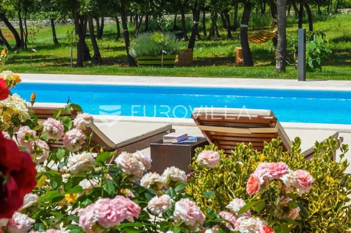 Istra, Bale, vila s bazenom na imanju od 30.000 m2 u osami