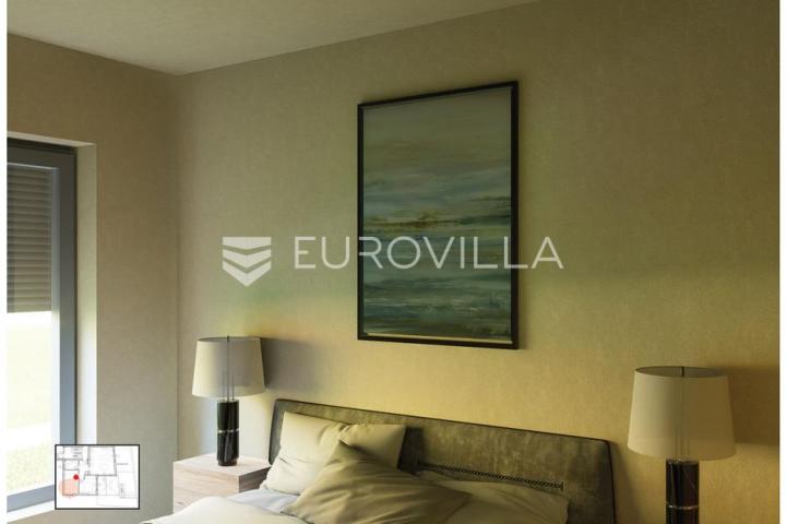 Vodice, NOVOGRADNJA, moderan dvosoban stan s bazenom, 90,13 m²