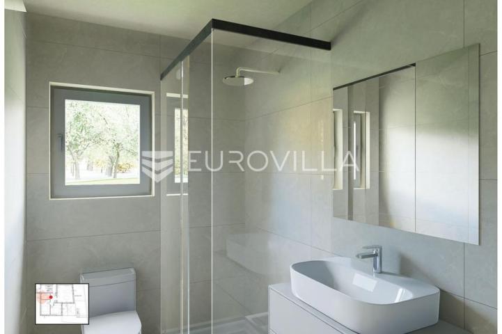 Vodice, NOVOGRADNJA, moderan dvosoban stan s bazenom, 90,13 m²