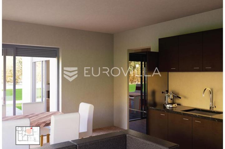 Vodice, NOVOGRADNJA, moderan dvosoban stan s bazenom, 90,13 m²