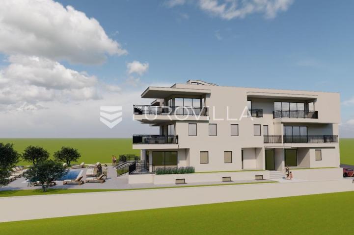 Istra, Umag, Dvosoban stan na drugom katu 58,75 m², 400 m od mora