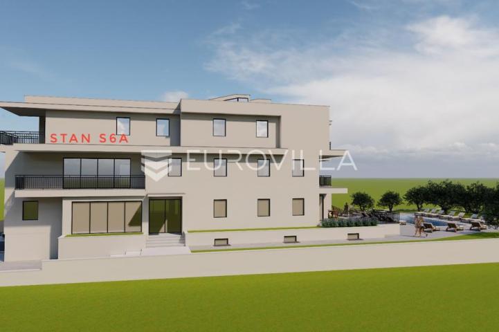 Istra, Umag, Dvosoban stan na drugom katu 58,75 m², 400 m od mora