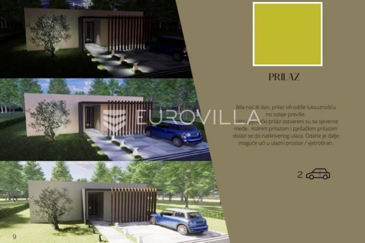 Vodnjan, prekrasna moderna prizemnica br. 3, 170 m² na okućnici od 800 m²