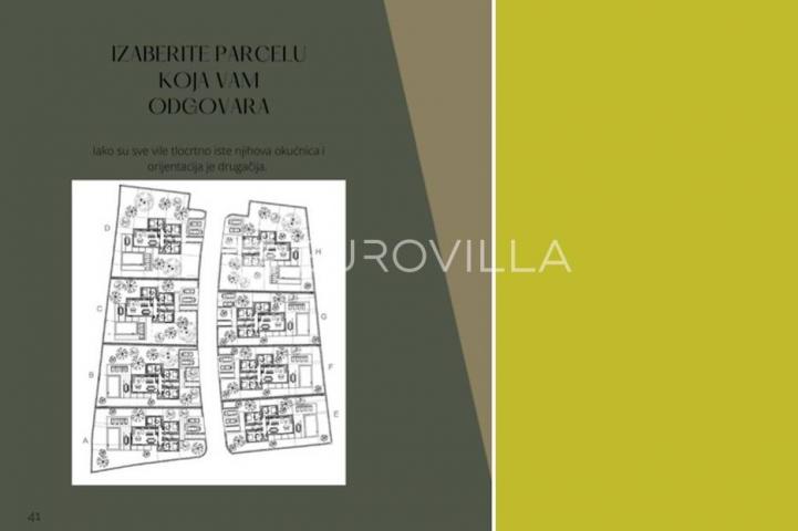 Vodnjan, prekrasna moderna prizemnica br. 3, 170 m² na okućnici od 800 m²