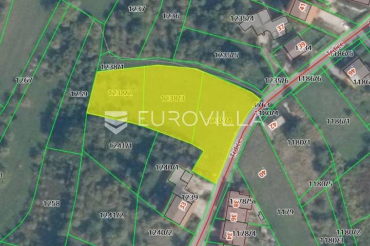 Zagreb, Gornje Vrapče, građevinsko zemljište 2.503 m²