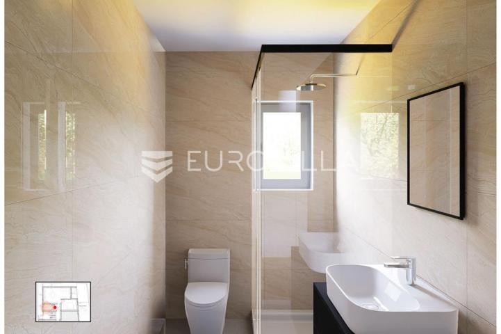Vodice, NOVOGRADNJA, prekrasan jednosoban stan s vrtom, 61,70 m²