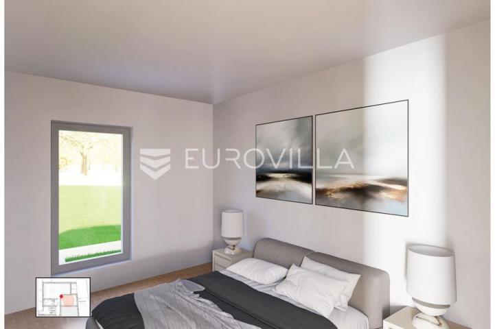 Vodice, NOVOGRADNJA, prekrasan jednosoban stan s vrtom, 61,70 m²