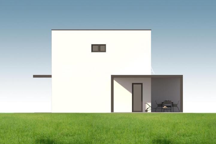 Mandre, trosobni dvoetažni stan s privatnim bazenom i dvorištem u najljepšoj ulici 136,6 m²