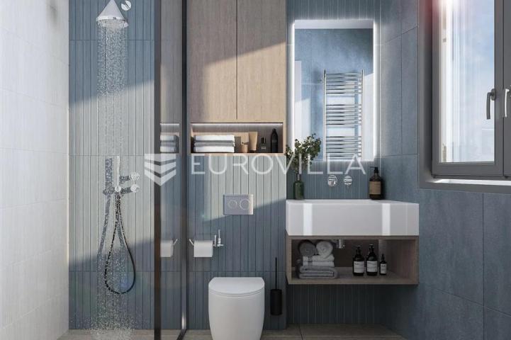 Rijeka, Kantrida, luksuzan četverosoban stan NKP 136 m2 u novogradnji