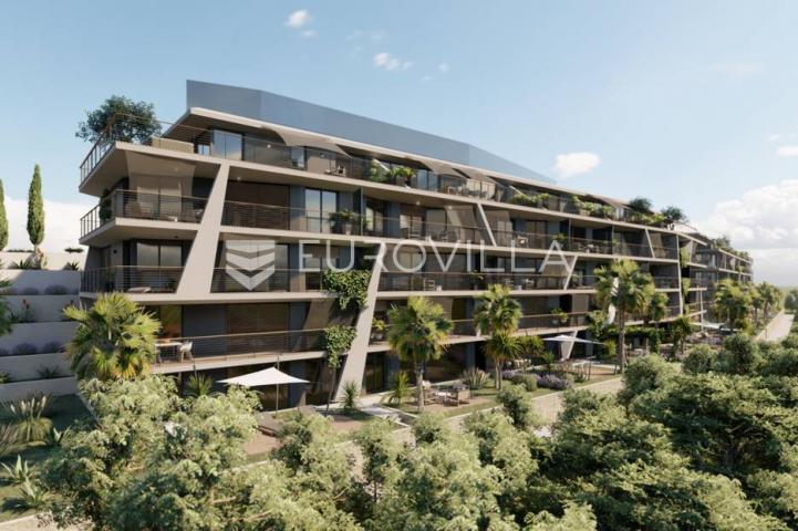 Istra, Pula, Marina Veruda, STAN B4, 50,03 m2, luksuzni stan sa bazenom i pogledom na more