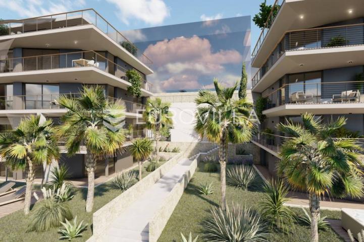Istra, Pula, Marina Veruda, STAN B4, 50,03 m2, luksuzni stan sa bazenom i pogledom na more