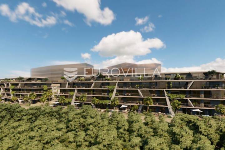 Istra, Pula, Marina Veruda, STAN B4, 50,03 m2, luksuzni stan sa bazenom i pogledom na more