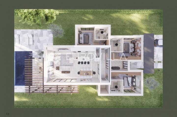 Vodnjan, prekrasna moderna prizemnica br. 7, 170 m² na okućnici od 839 m²