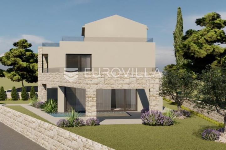 Vižinada, Brig, građevinsko zemljište s projektom i ishodovanom građevinskom dozvolom