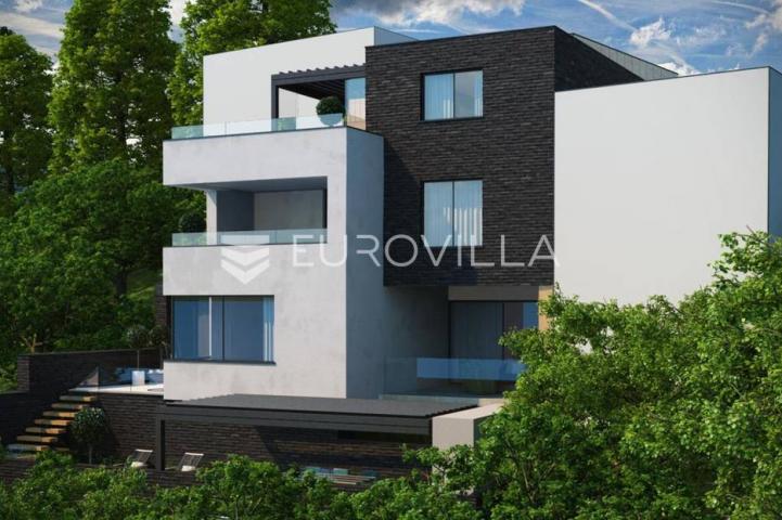 Zagreb, Gornji grad Medveščak, luksuzan četverosoban penthouse NKP 121 m2, NOVOGRADNJA