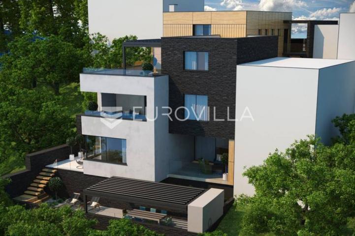Zagreb, Gornji grad Medveščak, luksuzan četverosoban penthouse NKP 121 m2, NOVOGRADNJA