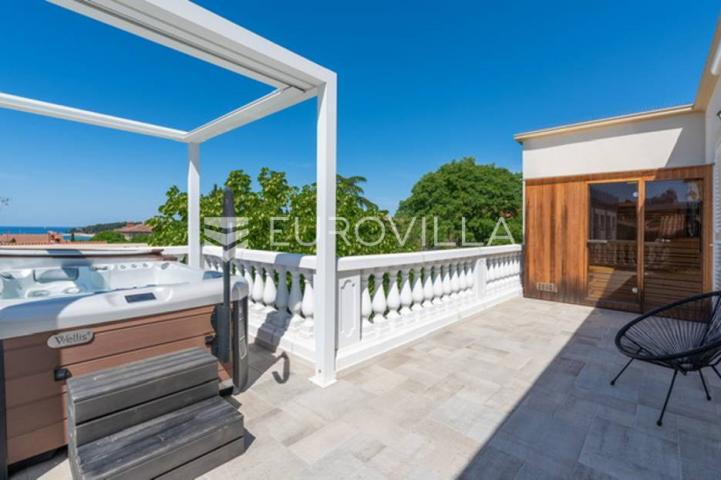 Rovinj, samostojeća vila centar Rovinja pogled more 400 m²