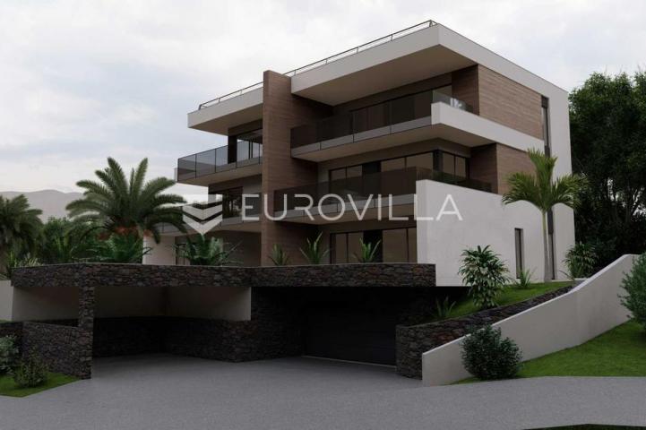 Rijeka, Kantrida, moderan četverosoban stan 86,47 m², pogled na more