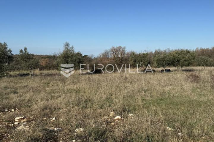 Istra, Poreč, Građevinsko zemljište s pogledom na more 1251 m2
