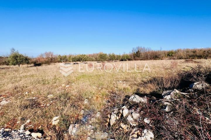 Istra, Poreč, Građevinsko zemljište s pogledom na more 1251 m2