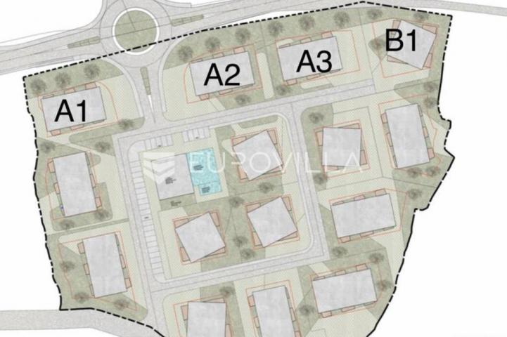 Vodice, moderan stan na prvom katu u izgradnji, A1, 6