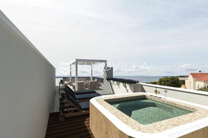 Pag, Mandre trosoban stan, apartman S3 na drugom katu penthouse 71 m² NOVOGRADNJA