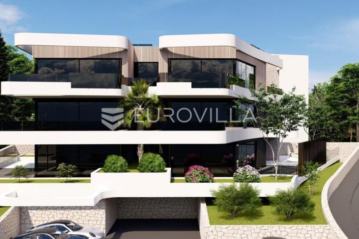 Lovran, izuzetan četverosoban stan NKP 142 m2 NOVOGRADNJA (2025. )