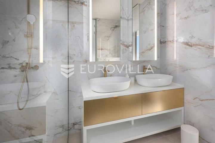 Lun, Jakišnica Pag Luksuzna vila s grijanim bazenom, 4 en, suite sobe i wellnessom, 90 m do mora
