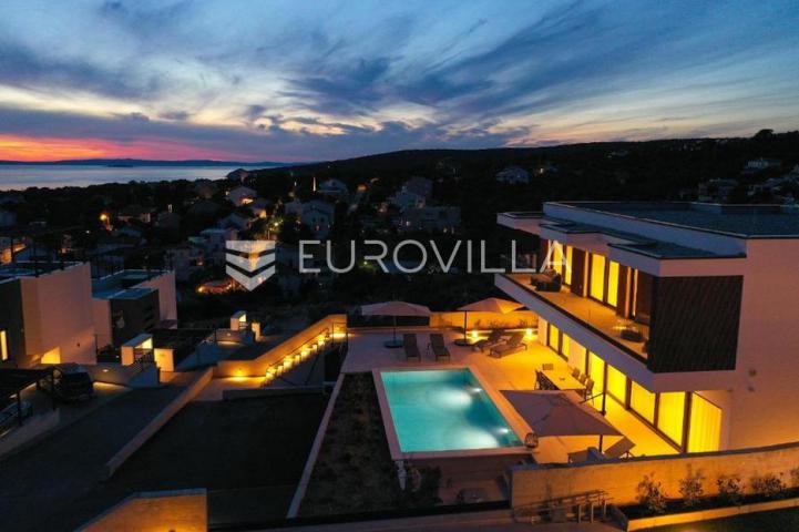 Lun, Jakišnica Pag Luksuzna vila s grijanim bazenom, 4 en, suite sobe i wellnessom, 90 m do mora
