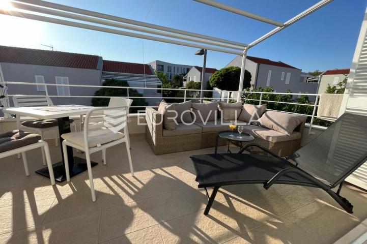 Zadar, Petrčane, moderan jednosoban stan, drugi red od mora, 47.95 m²