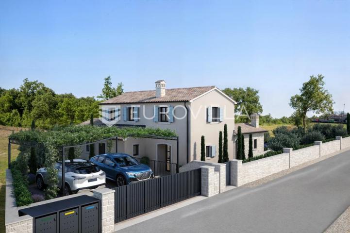 Istra, Mofardini, Građevinsko zemljište, 964 m², s otvorenim pogledom i građevinskom dozvolom