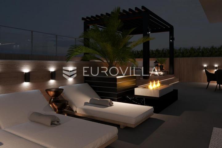 Opatija, dvoetažan četverosoban stan s 2 garažna mjesta, neto korisne površine 174 m² u NOVOGRADNJI
