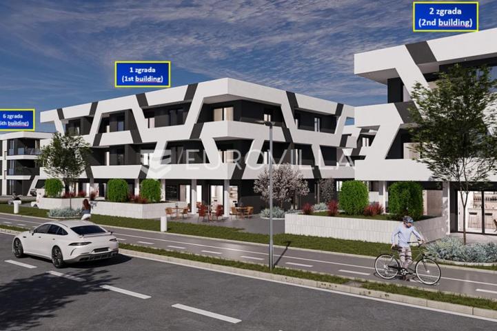 Pula, Veli Vrh - NOVOGRADNJA 1SS sa loggiom i garažnim PM
