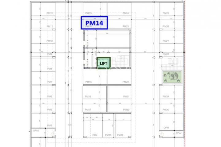 Pula, Veli Vrh - NOVOGRADNJA 1SS sa loggiom i garažnim PM