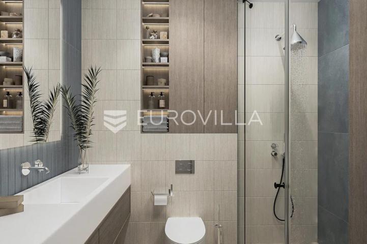 Rijeka, Kantrida, luksuzan četverosoban stan NKP 102 m2 u novogradnji