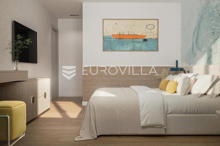 Rijeka, Kantrida, luksuzan četverosoban stan NKP 102 m2 u novogradnji