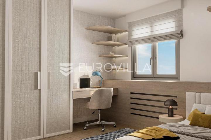 Rijeka, Kantrida, luksuzan četverosoban stan NKP 102 m2 u novogradnji