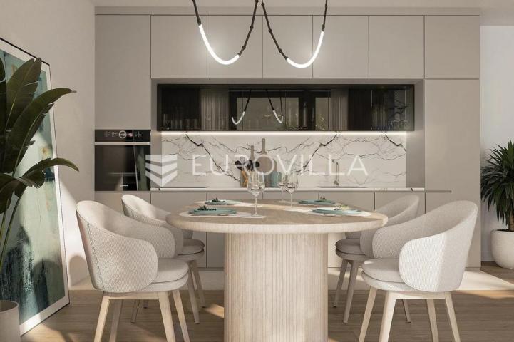 Rijeka, Kantrida, luksuzan četverosoban stan NKP 102 m2 u novogradnji
