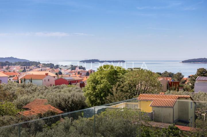 Istra, Fažana elegantna samostojeća vila s pogledom na Brijune