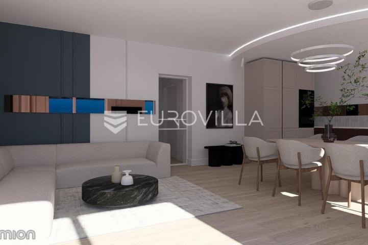 Šibenik, plaža Banj, prekrasan trosoban stan s pogledom na more, 128,30 m²