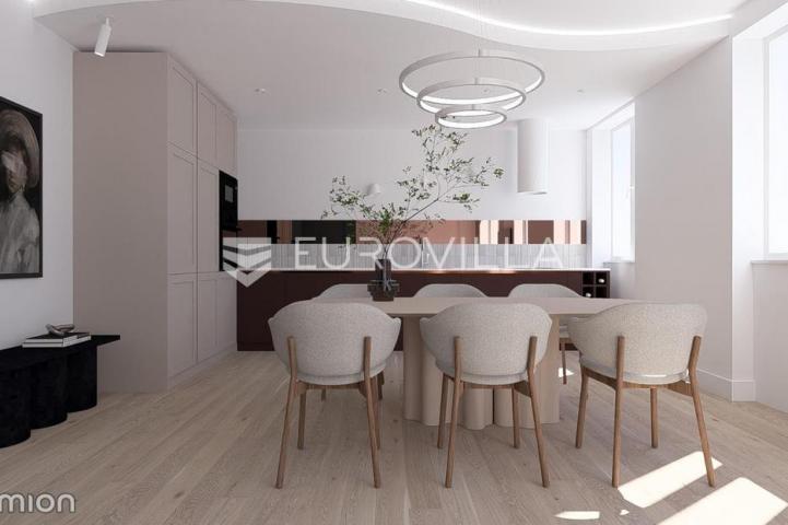 Šibenik, plaža Banj, prekrasan trosoban stan s pogledom na more, 128,30 m²