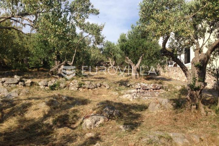 Pašman, Ždrelac, atraktivno građevinsko zemljište prvi red do mora, 571 m²